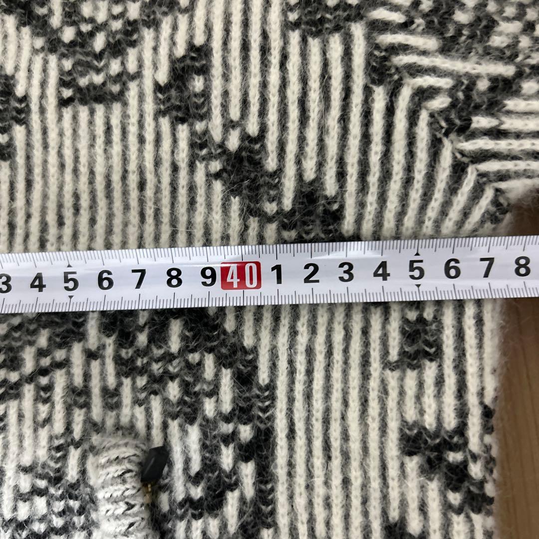 MARK&LONA ファー付きジャケット　38 M