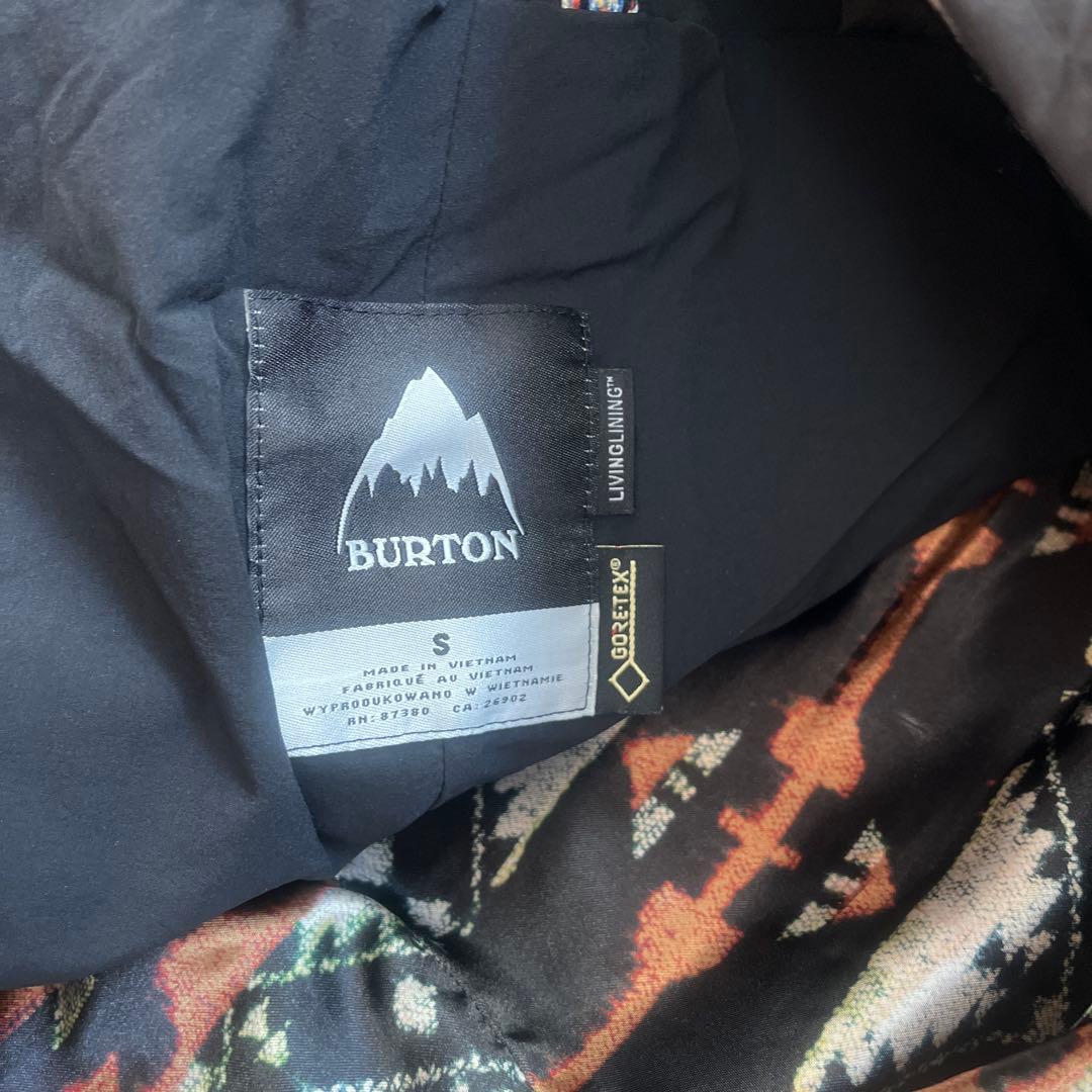 バートン　ビブパンツ　ゴアテックス　レディーS 美品　レディース　女性
