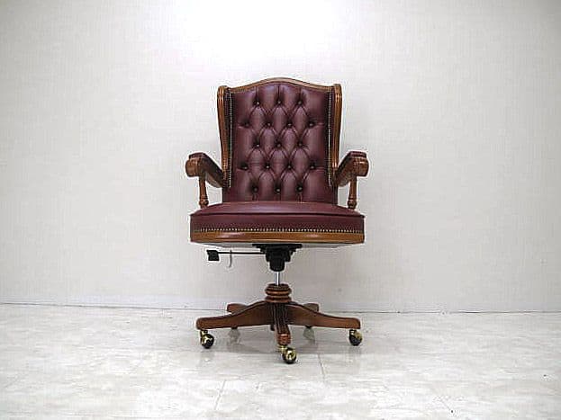 【展示品】 GRILLI「Rondo」総本革チェスターフィールドチェア　約60万