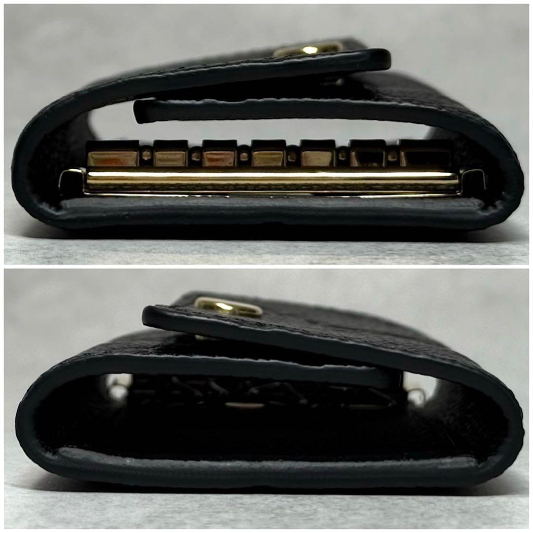 ルイヴィトン モノグラム アンプラント ノワール ミュルティクレ6 キーケース