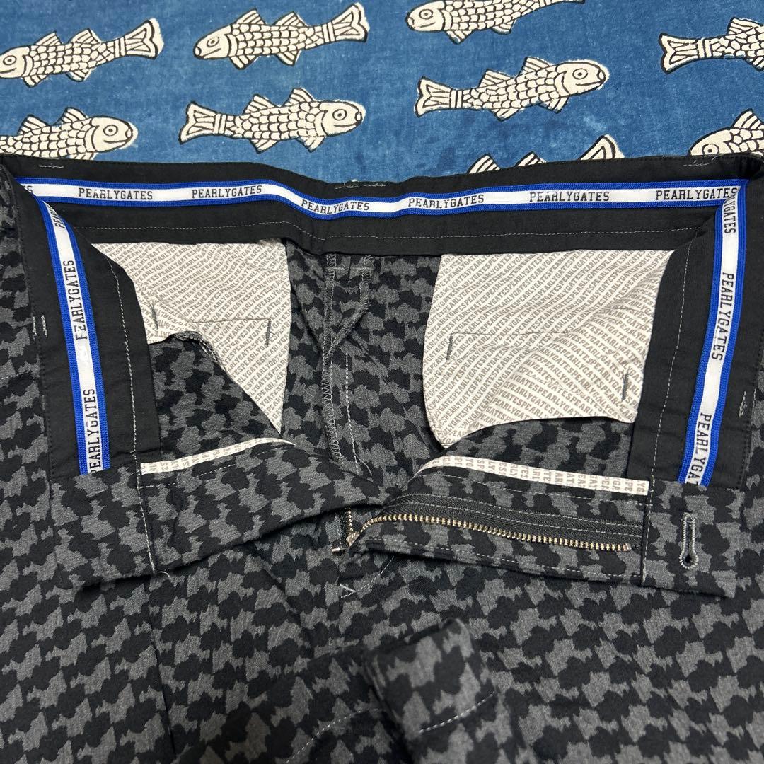 PEARLY GATES スヌーピー総柄パンツ　5