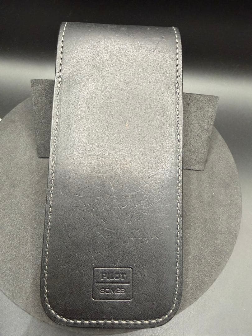 Pilot CUSTOM 74 万年筆　グランセ&ボールペン　革製筆入れ