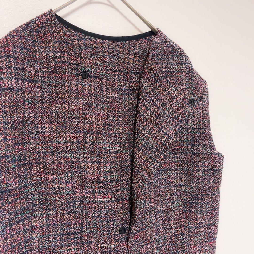 現行品 WISELIKE Amelia 2wayツイードジレ フリーサイズ