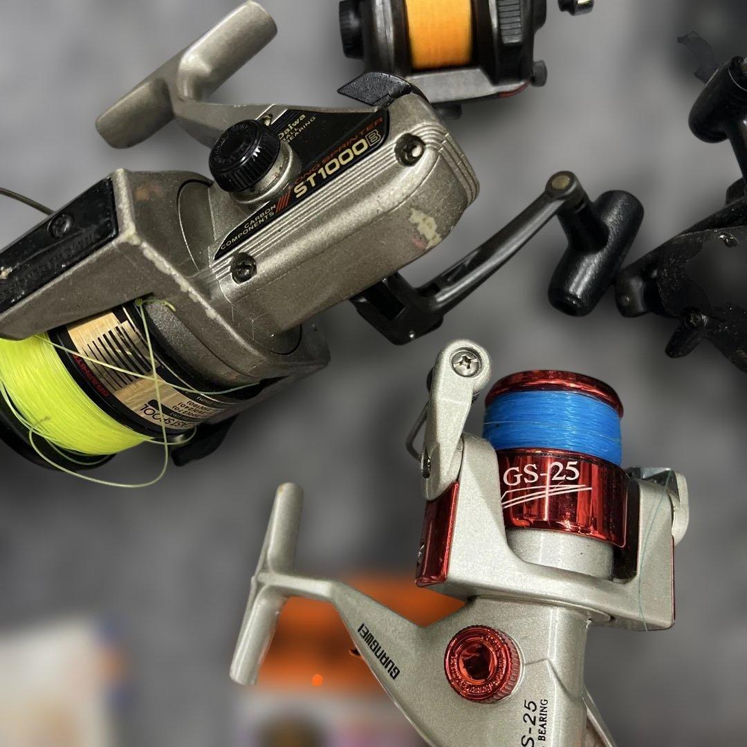 ポ*ヨ様 A2 リール13個 仕掛け釣り道具まとめ売り