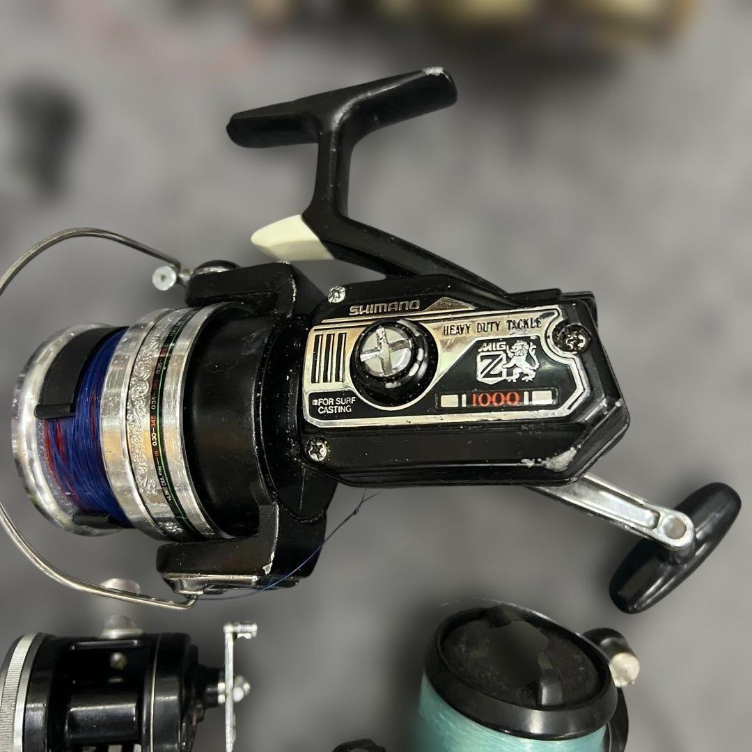 ポ*ヨ様 A2 リール13個 仕掛け釣り道具まとめ売り