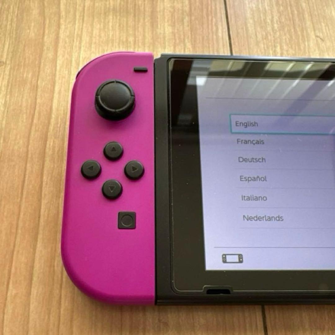 Nintendo Switch 本体 紫とオレンジのジョイコン