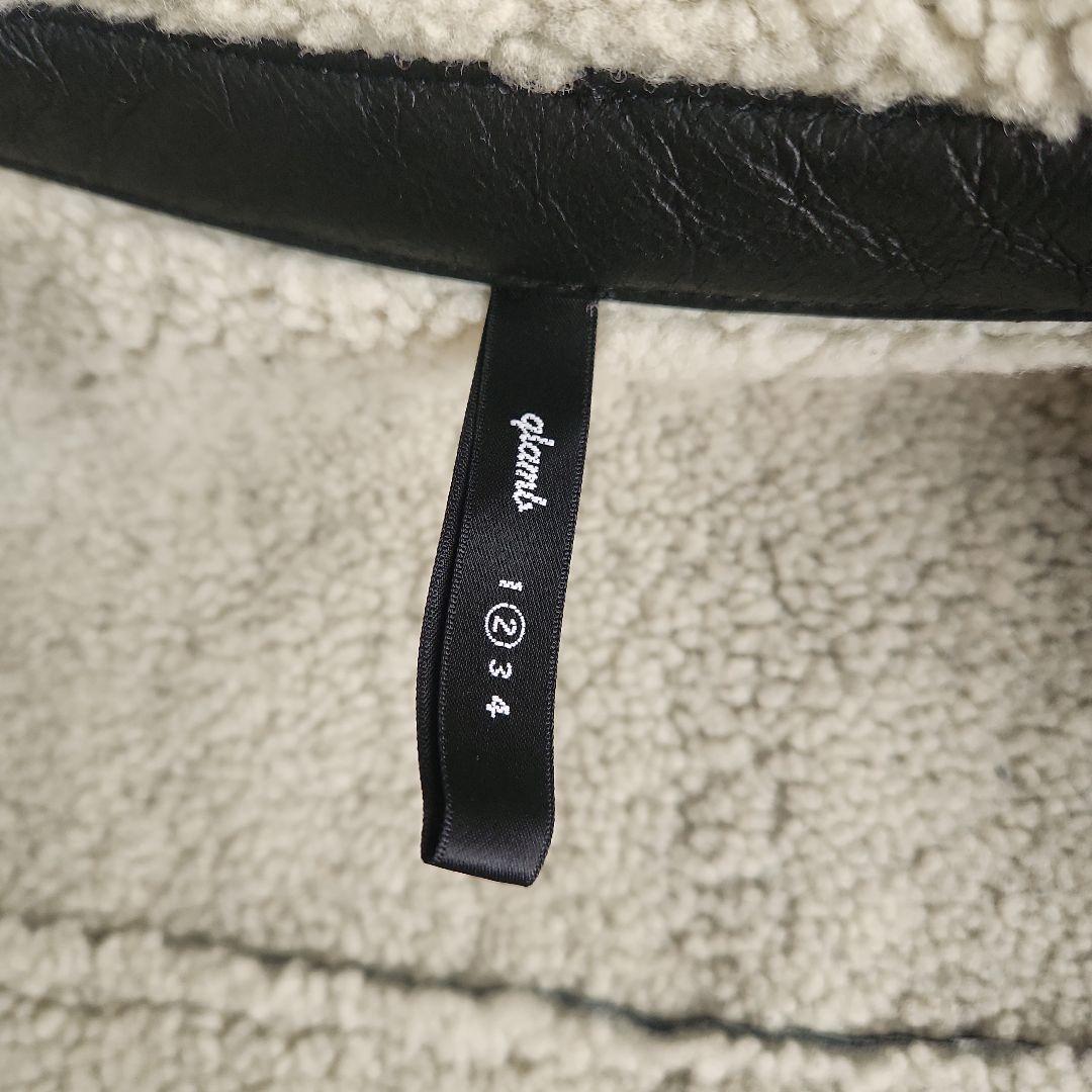 定価10万 Glamb シャトームートンライダースII 黒 サイズ2