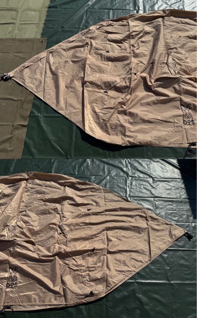 DOD ワンタッチカンガルーテントS フライシートS セットT2-616-TN