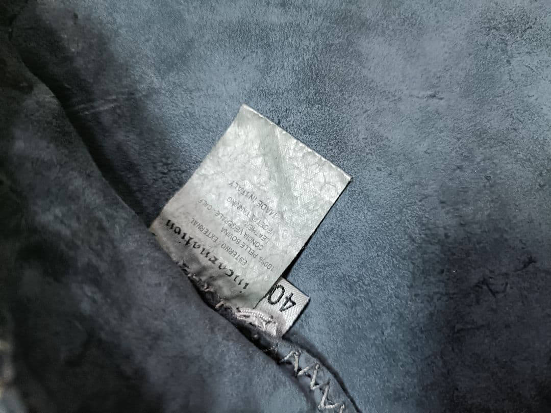 incarnation ベビーカーフ レザージップジャケット 未使用 最終価格