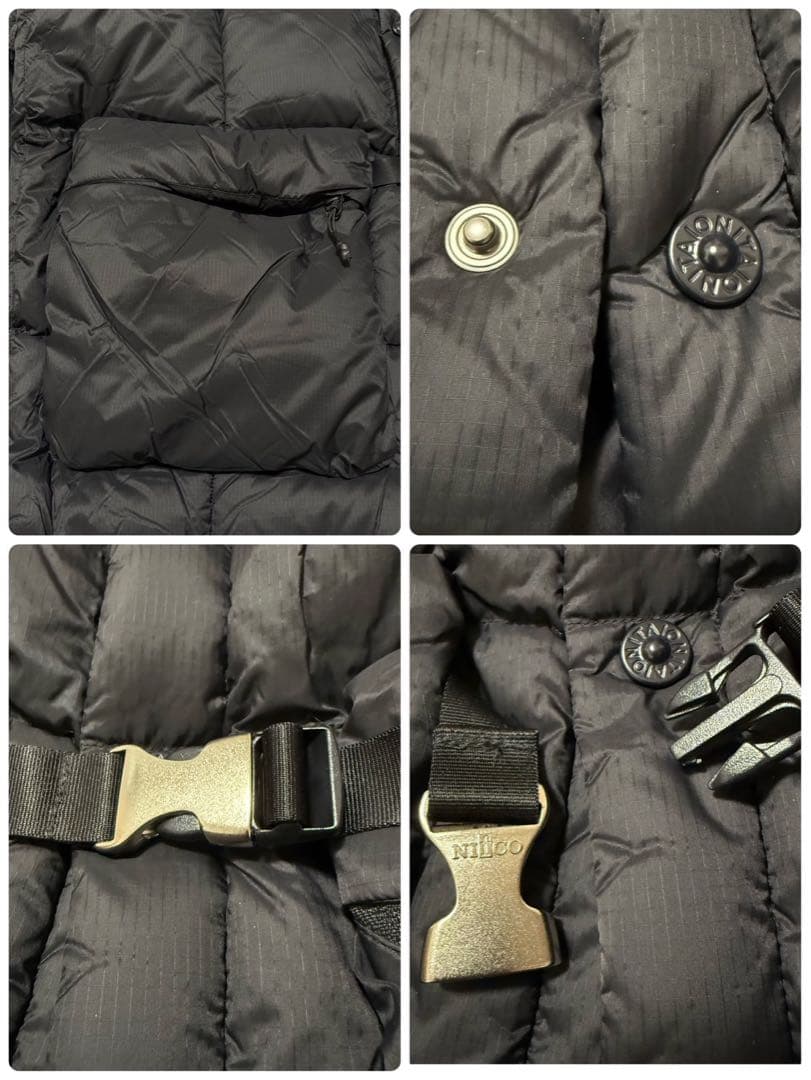 【未使用・タグ付き】 TAION ロングダウンコート ベンチコート 800FLP