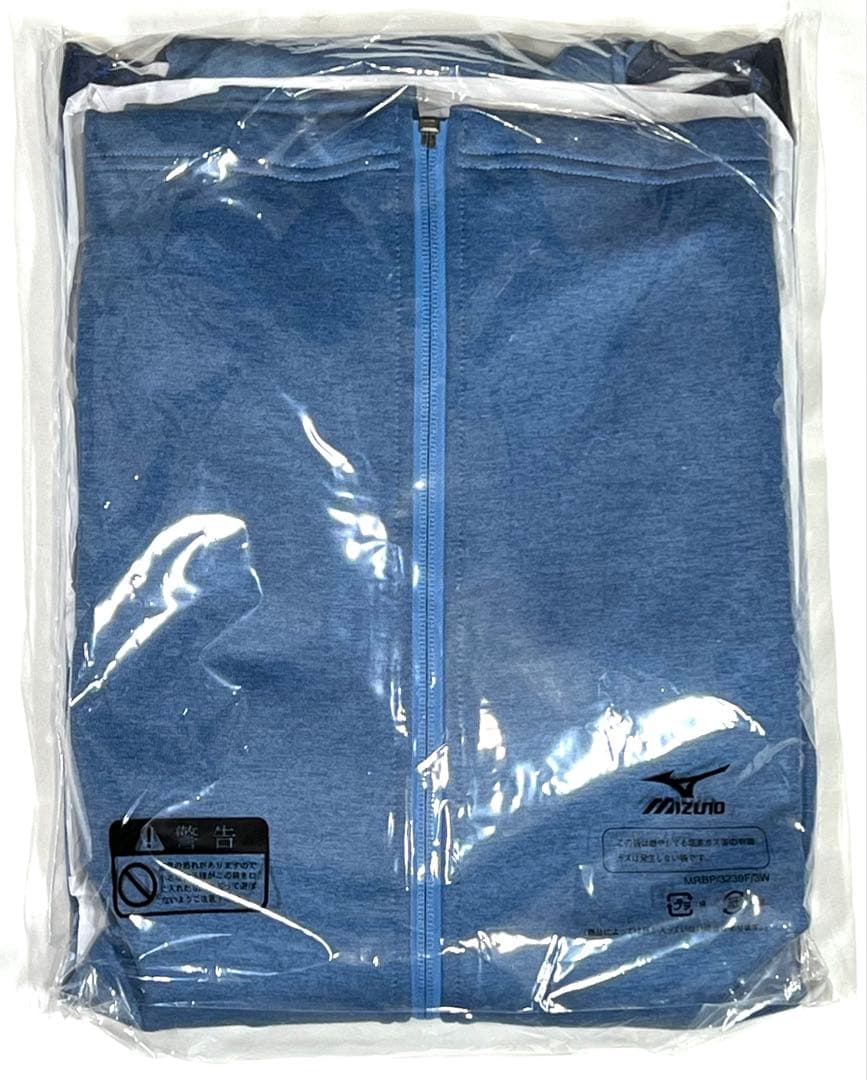 【ミズノプロ】ストレッチスウェットフーディ パリブルー XO 12JEBK79