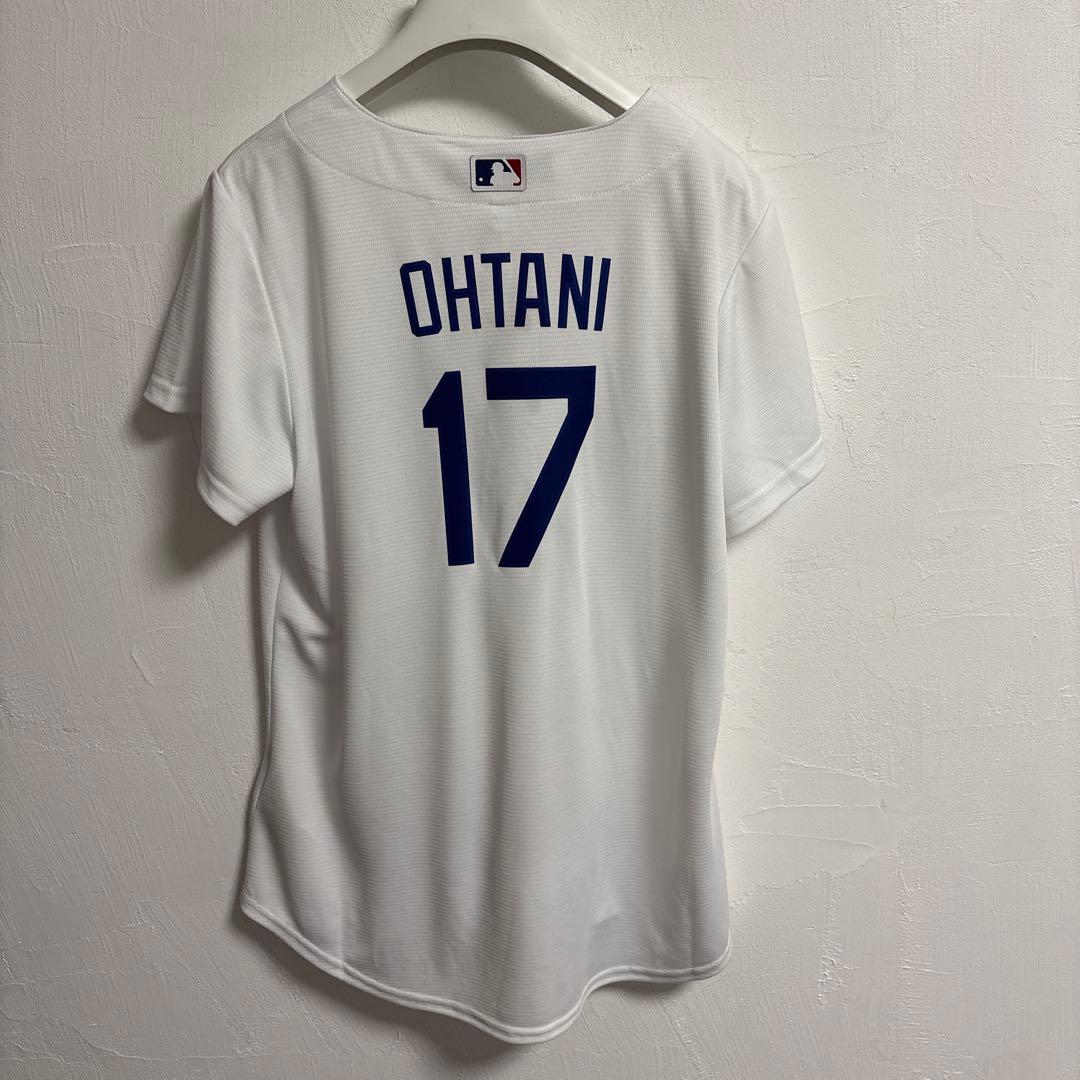 Nike Dodgers ユニフォーム Lサイズ ホワイト、レディース大谷