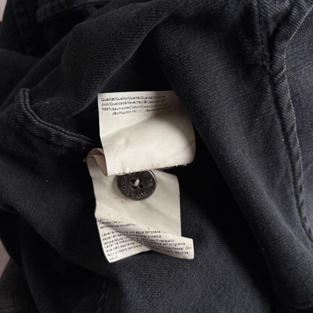 ジャケット・アウター 00s BOSS ORANGE black denim coat Archive