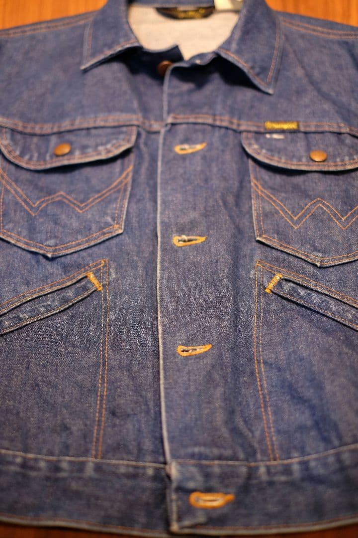 美品✨　デニムジャケットWrangler126MJ　サイズ36