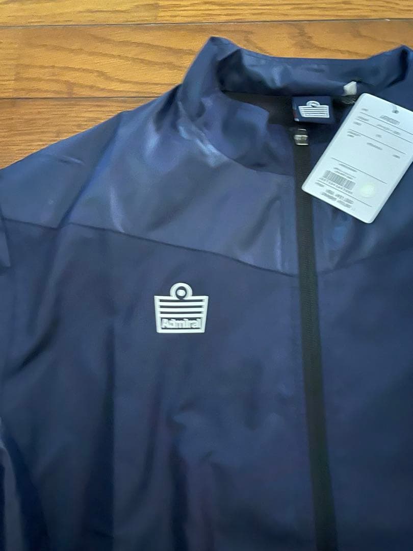 お値下げ‼️Admiral テニス　ネイビー ジップアップジャケットXL