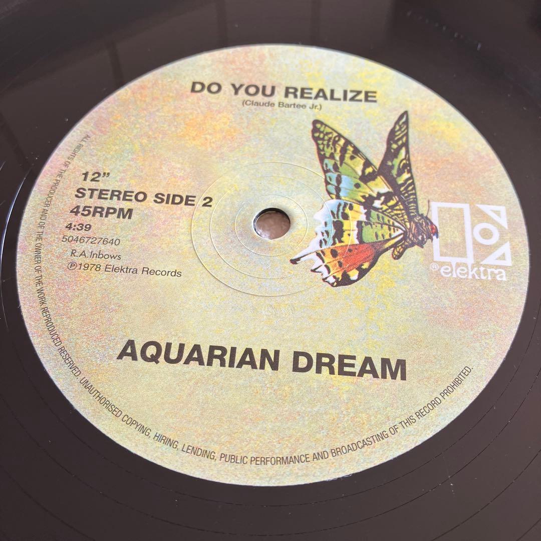 AQUARIAN DREAM YOU'RE A STAR　12㌅レコード