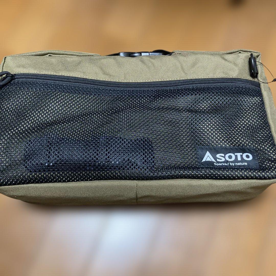 SOTOレギュレータストーブ,ミニマルワークトップ,クッカー,バッグの4点セット