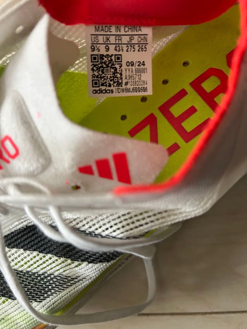 アディダス アディゼロ　タクミセン10 （サイズ27.5cm）