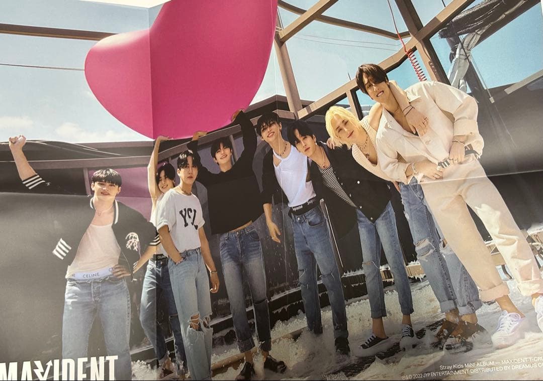 K-POP・アジア Stray Kids MAXIDENT T-CRUSH,HEARTver.