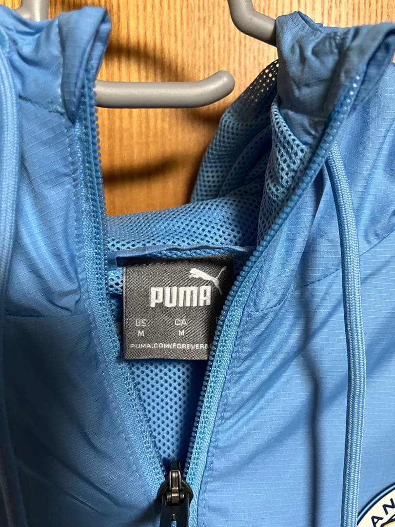 Mサイズ マンチェスターシティ 裏メッシュ ウーブンジャケット