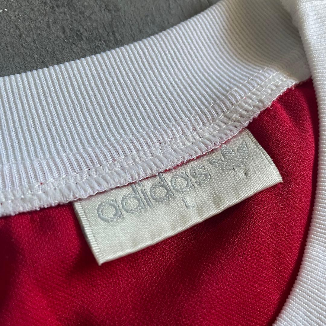 90's銀タグ”adidas“在原みゆ紀 常田大希“リンガーt-shirt