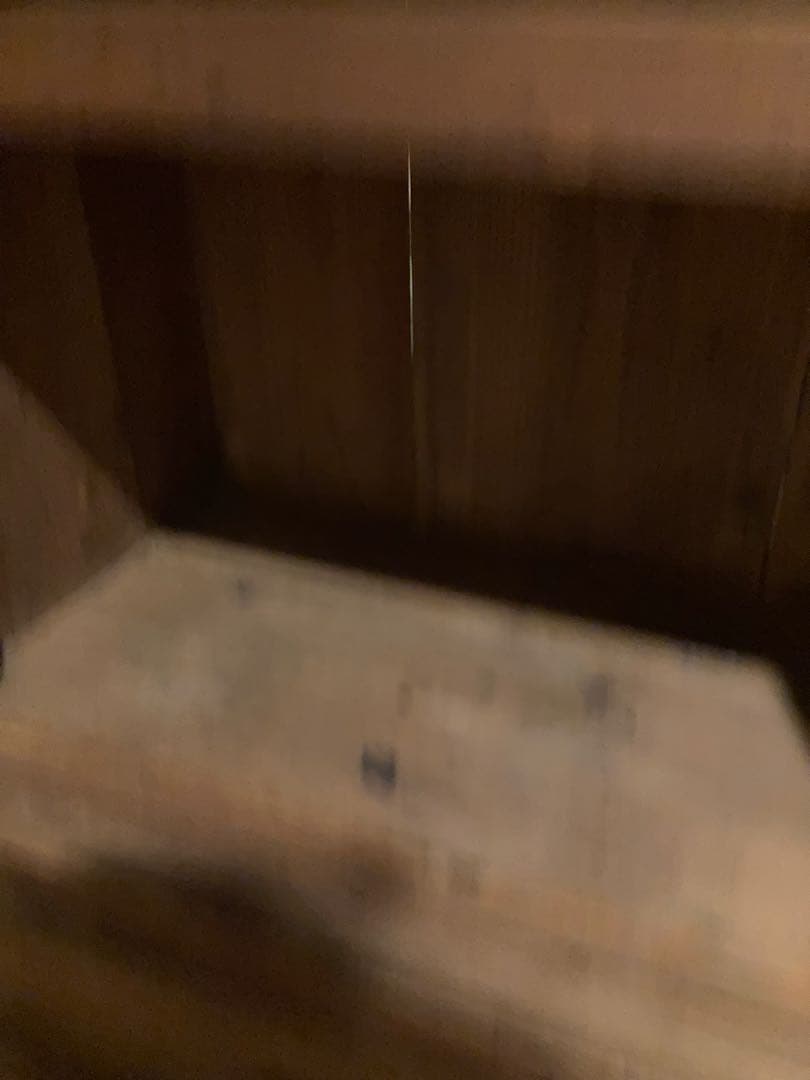 昭和レトロ　サイドボード　食器棚、戸棚、収納棚　ゆらゆらガラス　大正〜昭和初期②