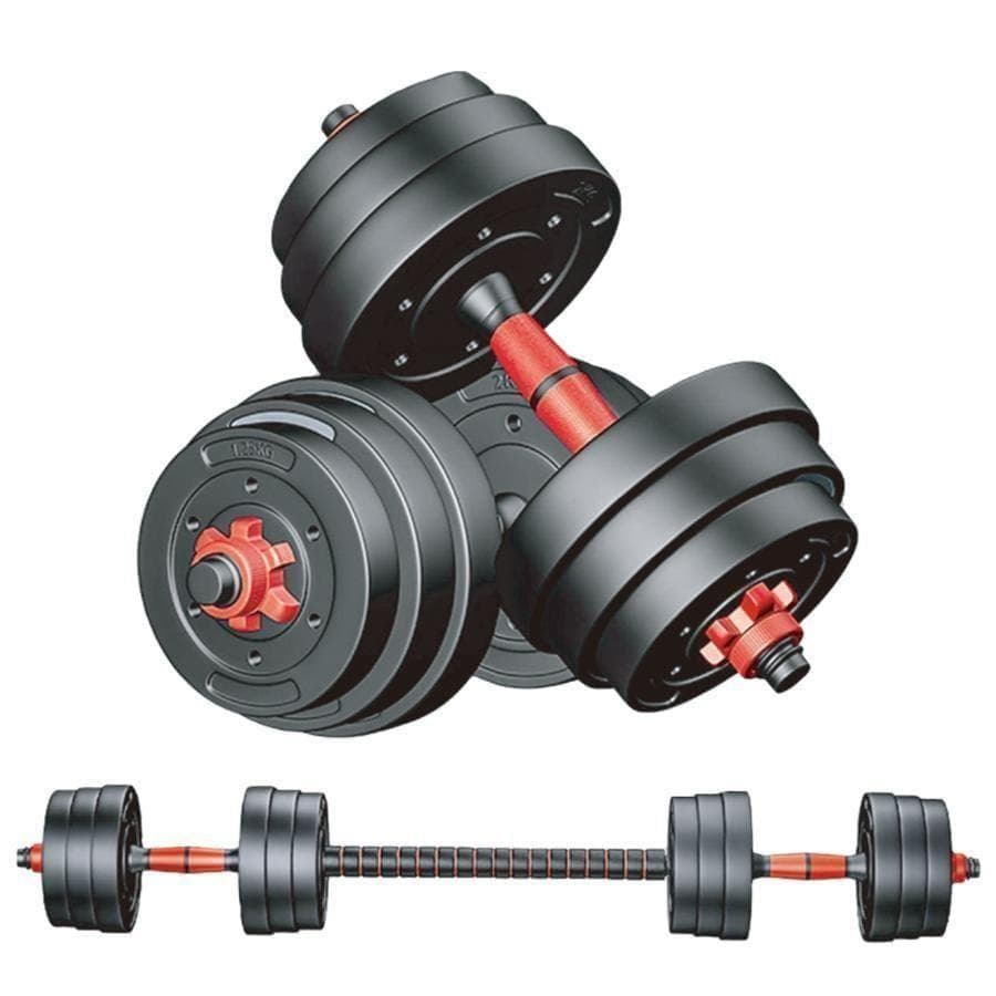 新品＊ダンベル 可変式 20kgダンベル 40kg多機能2個セットR2512