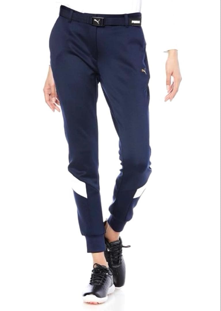 【未着用】プーマ PUMA ゴルフ レディース ジョガーパンツ S タグ付き