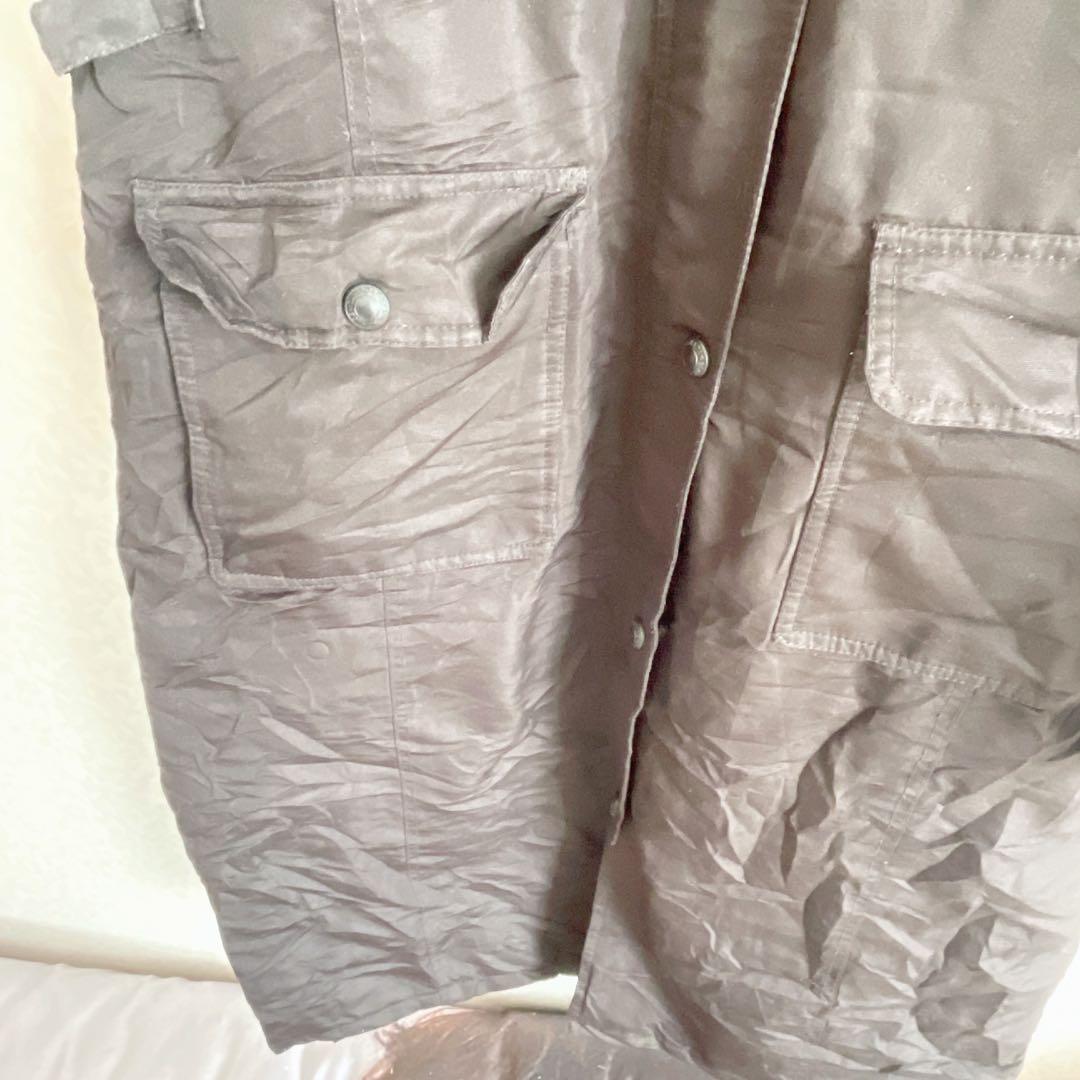 1点物✨海外古着❣BEAVER CANOE フード付きベンチコート L/G 黒