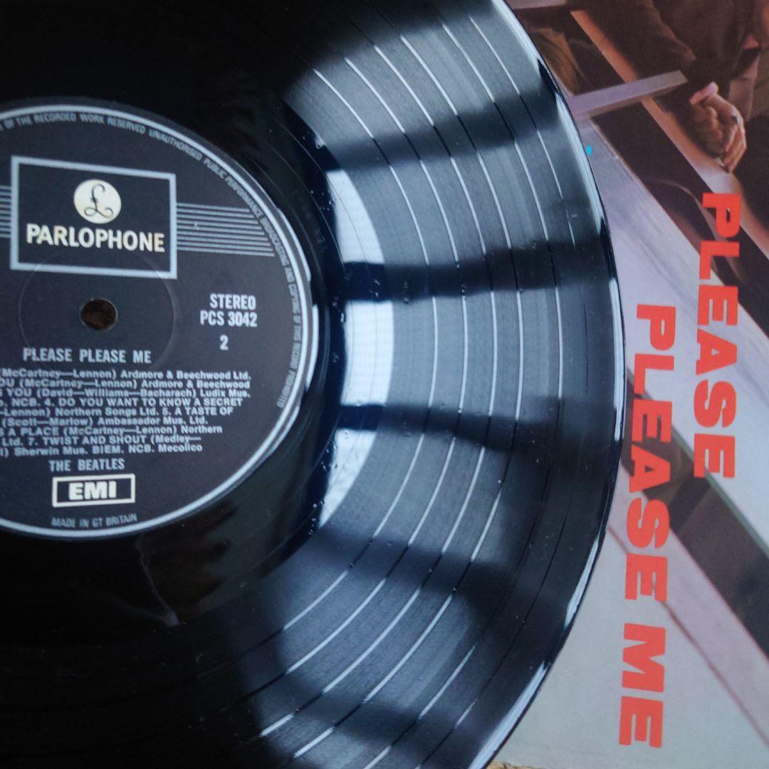 UK盤THE BEATLES PLEASE PLEASE ME