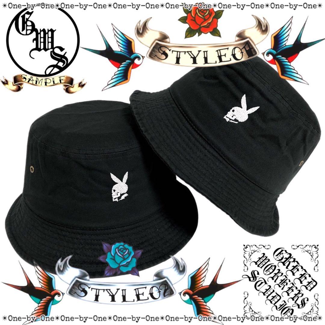 スカルバニー バケットハット 山田蓮 THIS MAN 大野 PLAYBOY M