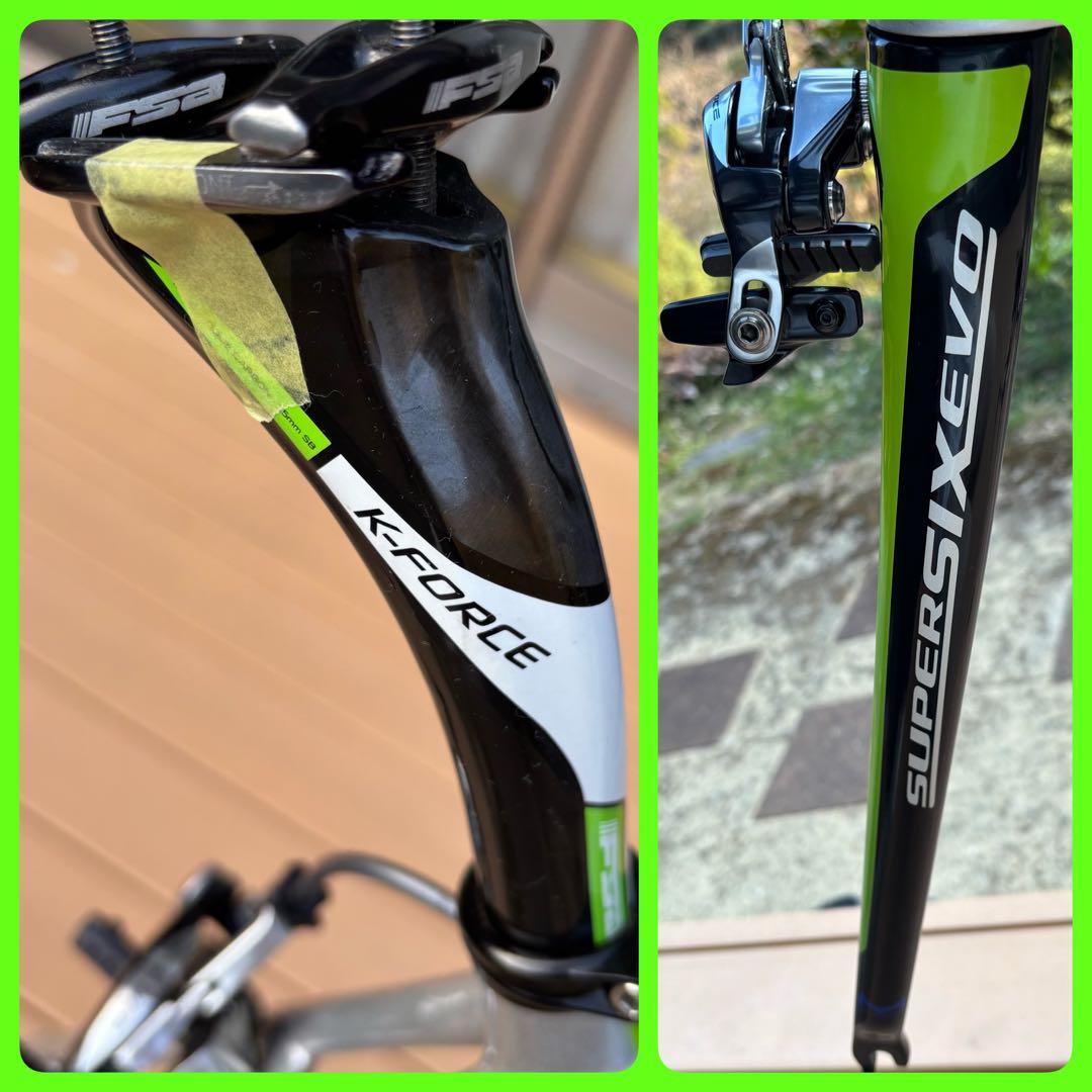 Cannondale supersix evo hi-mod2016 52サイズ