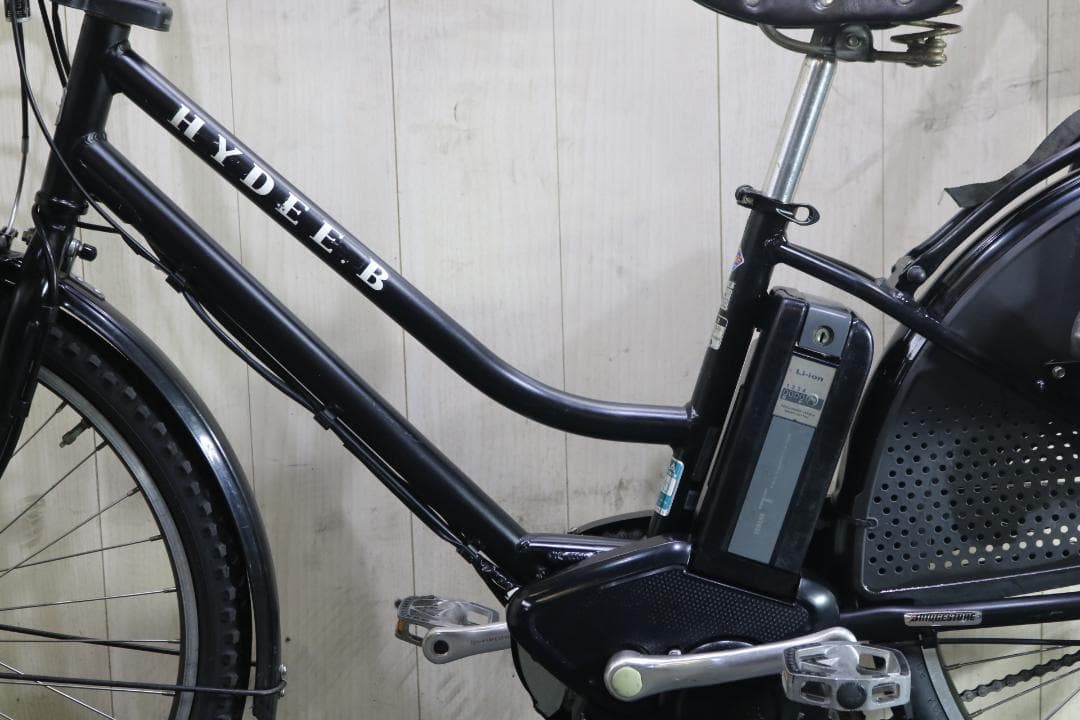 ブリヂストン ハイディビーHY6L61 26型 大容量リチウム8.1AH 黒