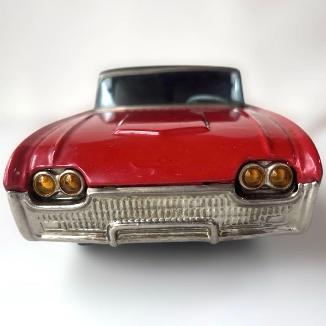 米澤玩具★フォード サンダーバー ドコンバーチブル電動走行リモコン屋根開閉ブリキ