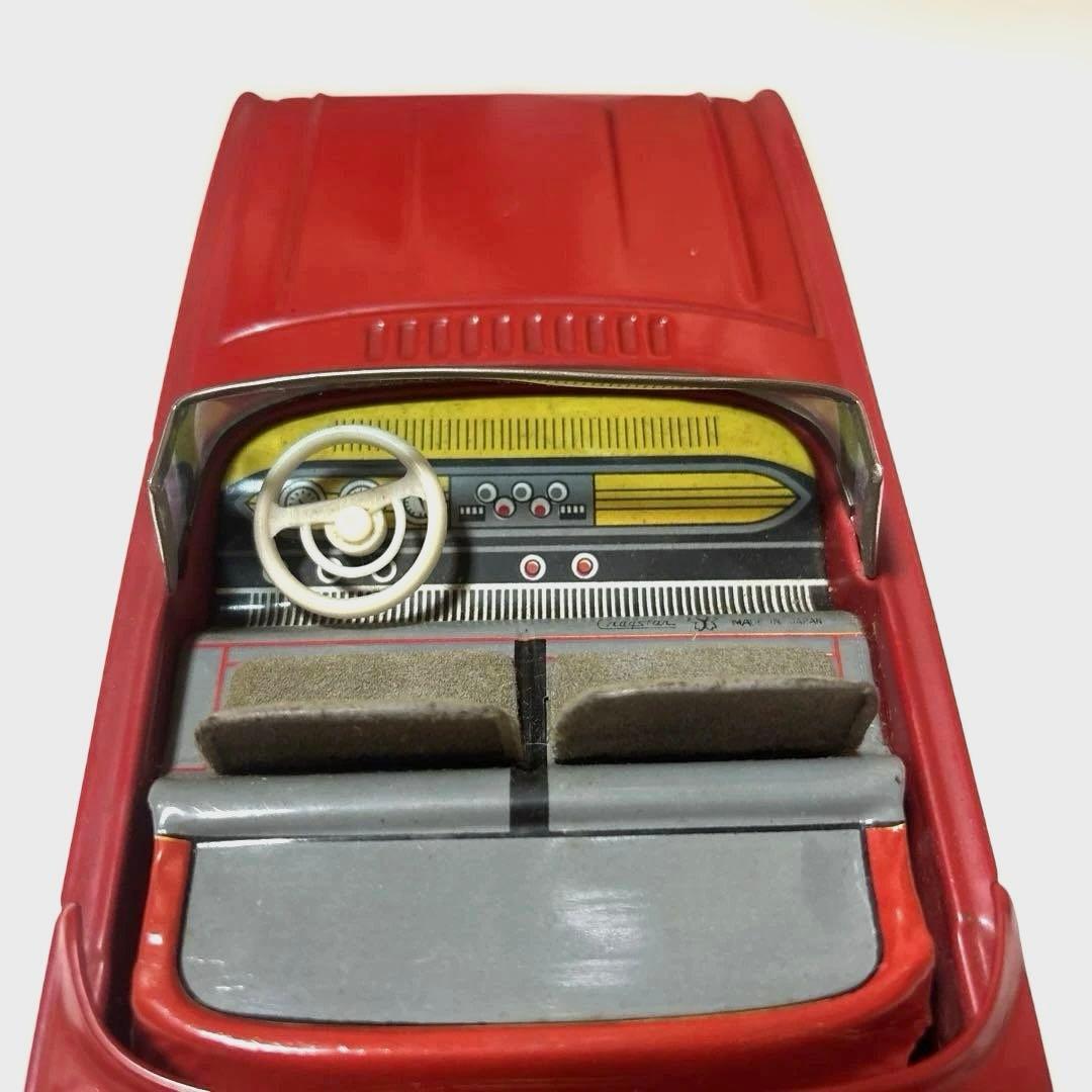 米澤玩具★フォード サンダーバー ドコンバーチブル電動走行リモコン屋根開閉ブリキ