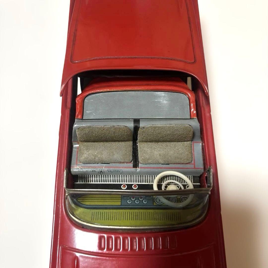 米澤玩具★フォード サンダーバー ドコンバーチブル電動走行リモコン屋根開閉ブリキ