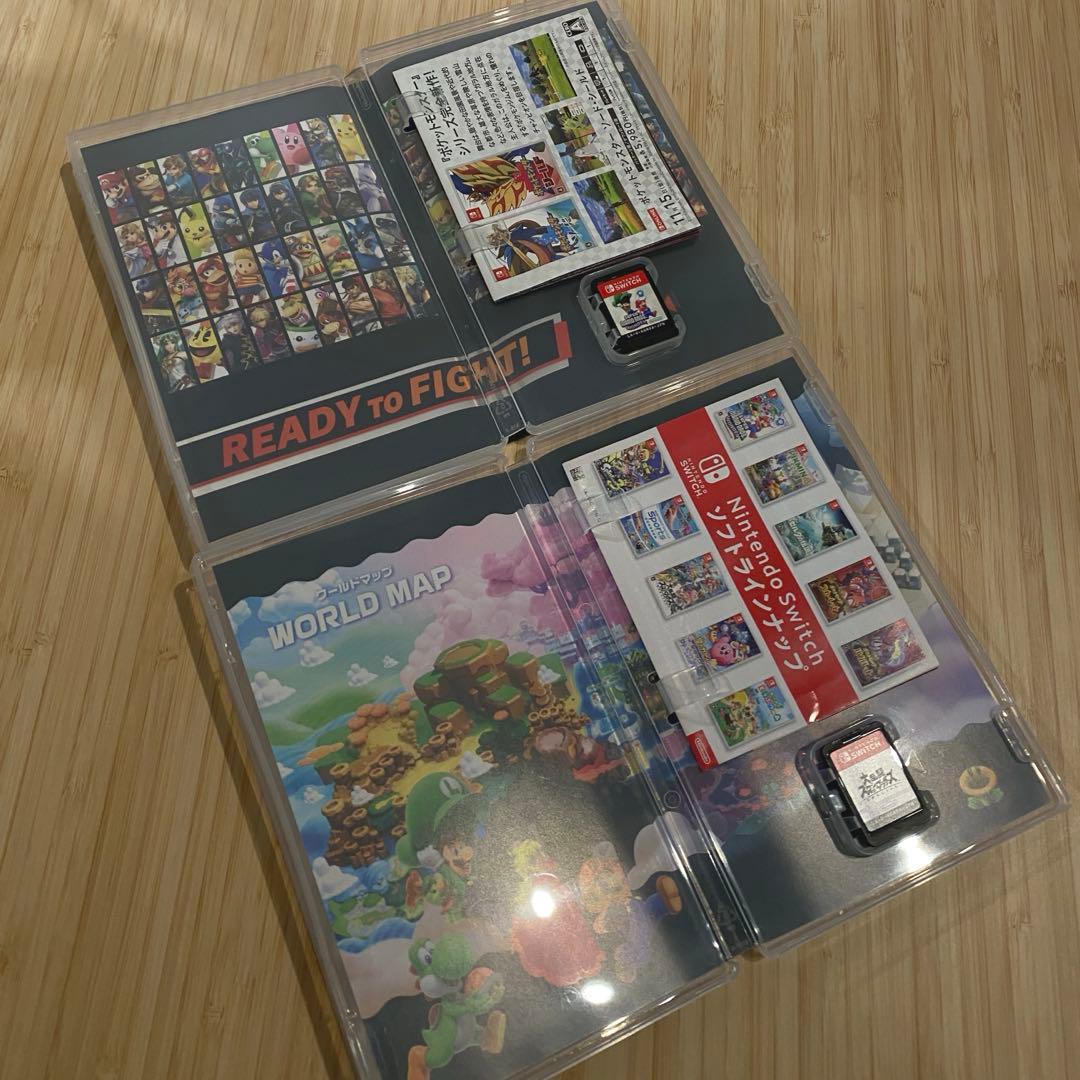 Nintendo Switch 本体 赤/青 Joy-Con ゲームソフト付き