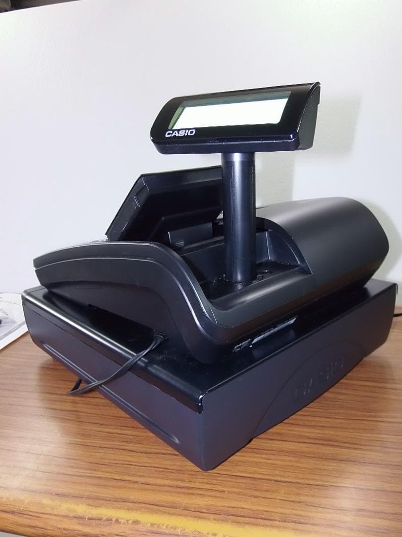 店名タッチキー設定無料 CASIO TK-400 電子レジスター 250529