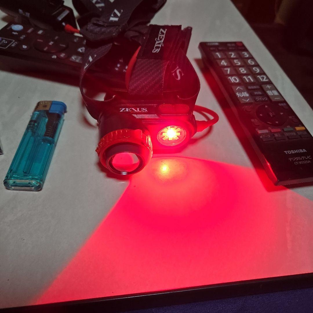 ZEXUS 充電式ヘッドランプ
