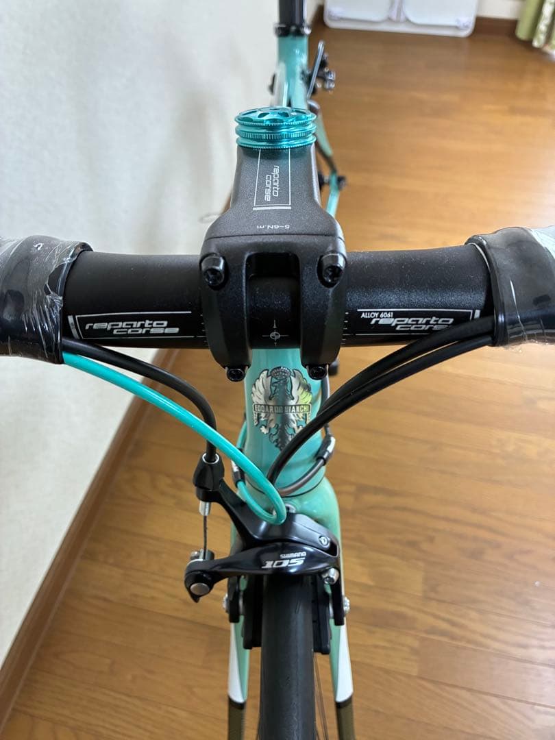 Bianchi Nirone 7 105 ロードバイク チェレステ