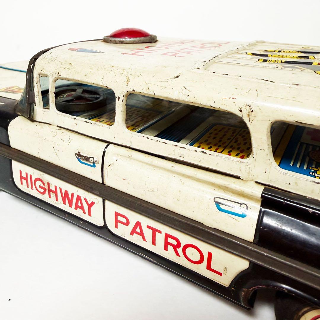 り*う様 ■1959年型 シボレー インパラハイウェイパトロール ブリキ玩具■ダ