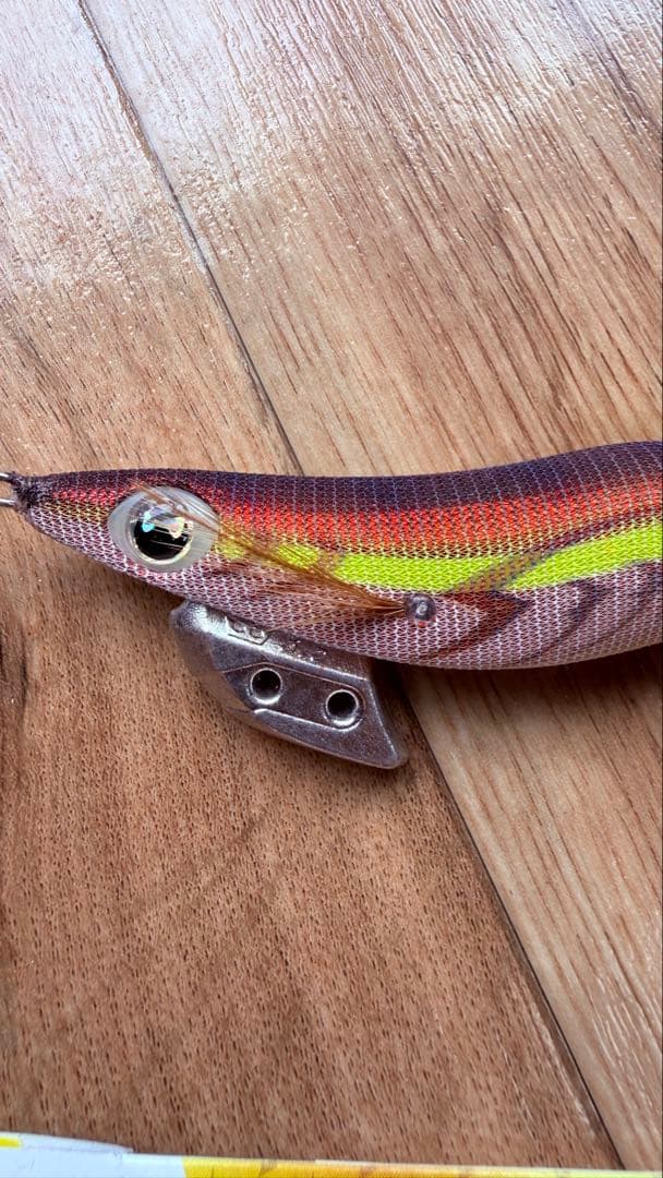 YAMASHITA カジメブラウン エギ王 復刻版3号 当時物　激レアステッカー