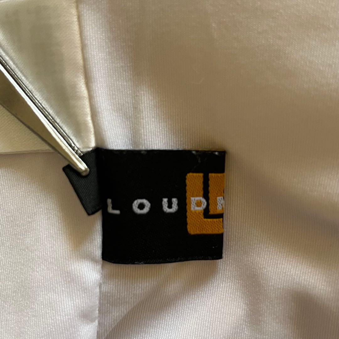 LOUD MOUTH ラウドマウス インナー付 ストレッチスカート ホワイト M