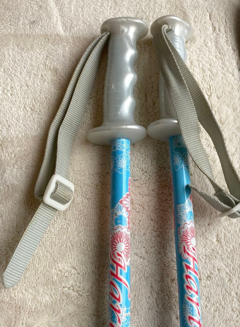 ジュニアスキーセット　130cm STREULE 女の子 おまけケース付