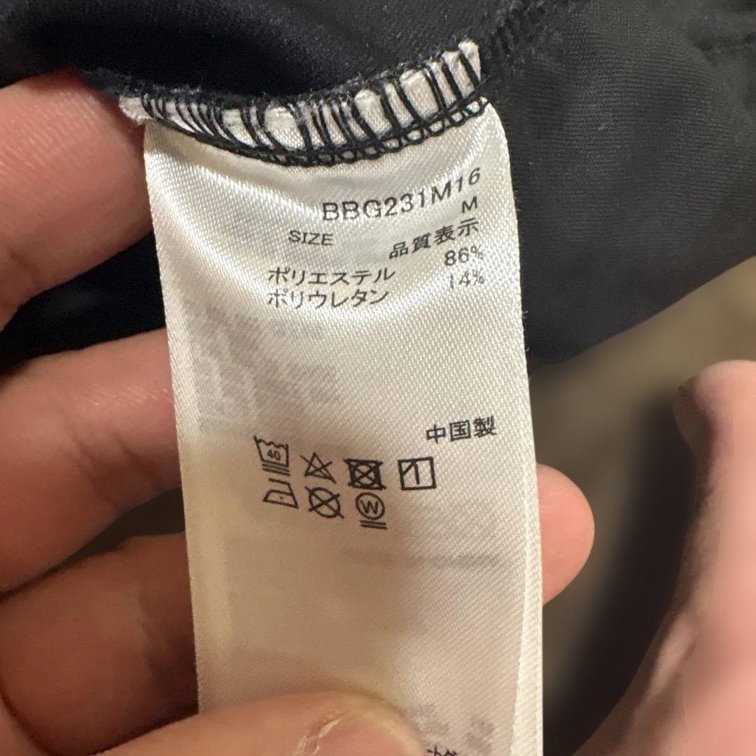 ブリーフィング　ブリーフィングゴルフ　ストレッチ　3Dロゴ　ブラック　M