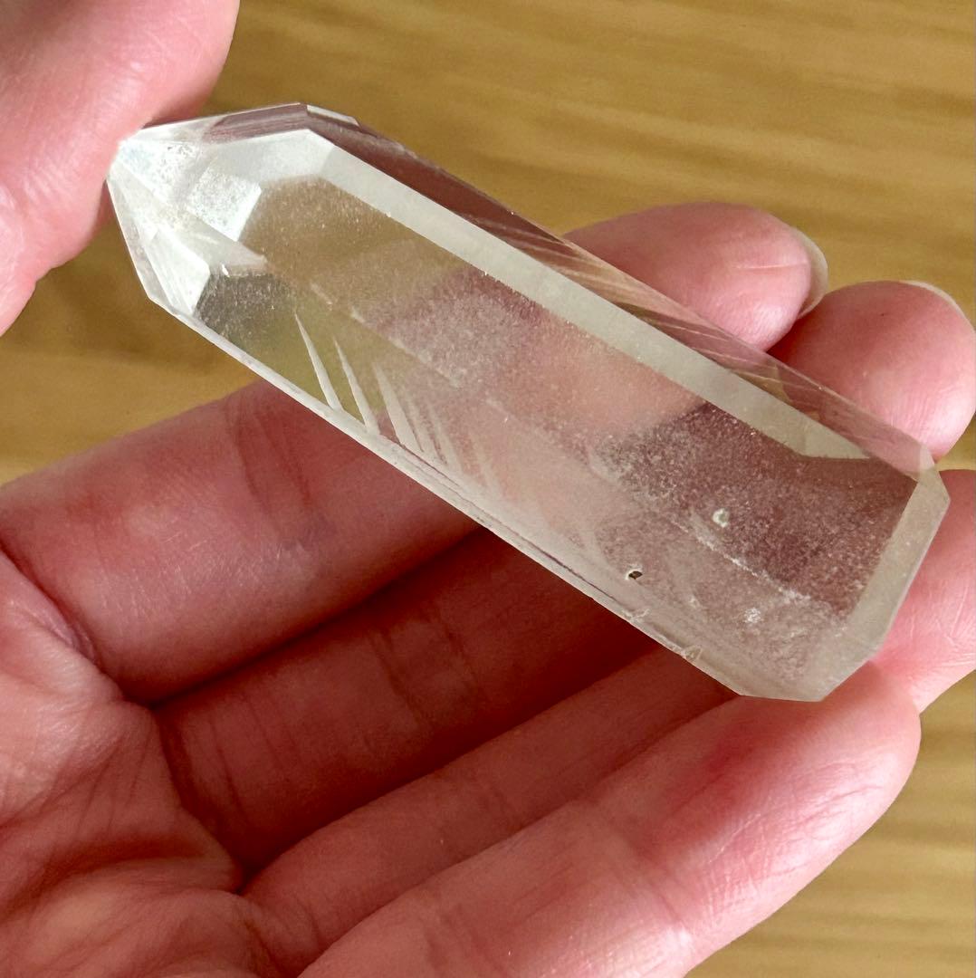 ✨極上✨幾層にも重なる幻影多重ホワイトファントムクォーツ　ポイント