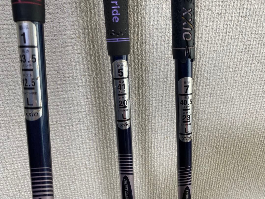 ゼクシオレディース1W 5W 7W 8U 4本セット