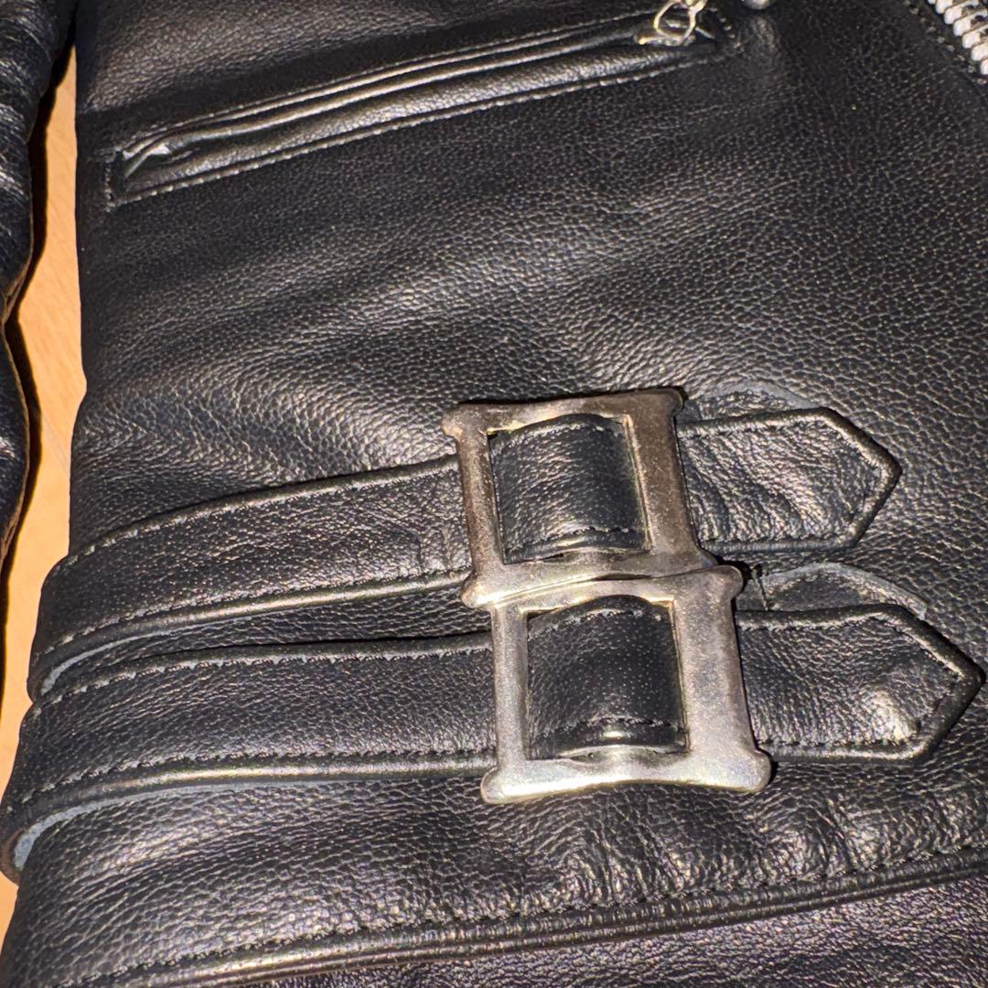 ゆーさん専用 隠しポケット付きモデル！ ジムズイン ライダースジャケット 36