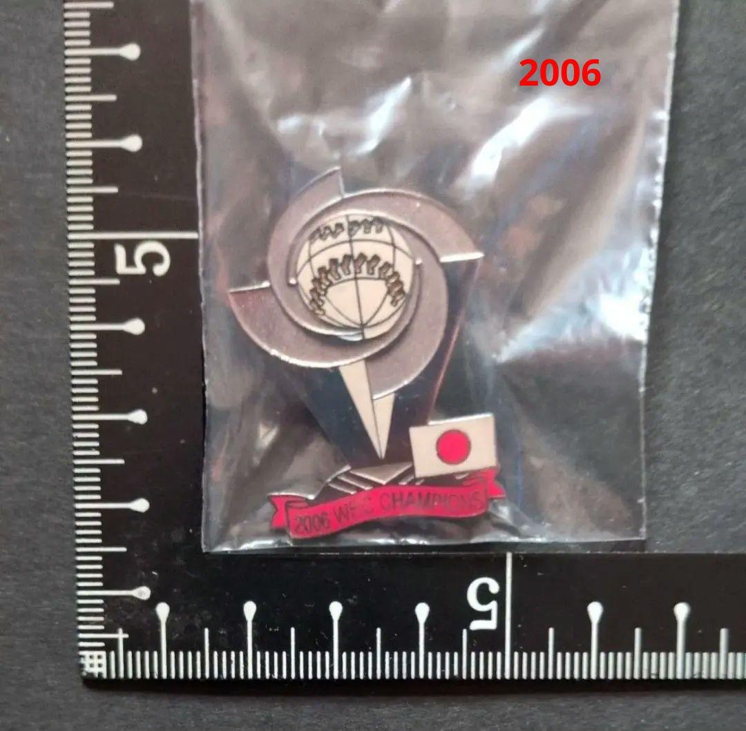 【オフィシャル品】2006/2009 WBC 優勝記念ピンバッジ　3個