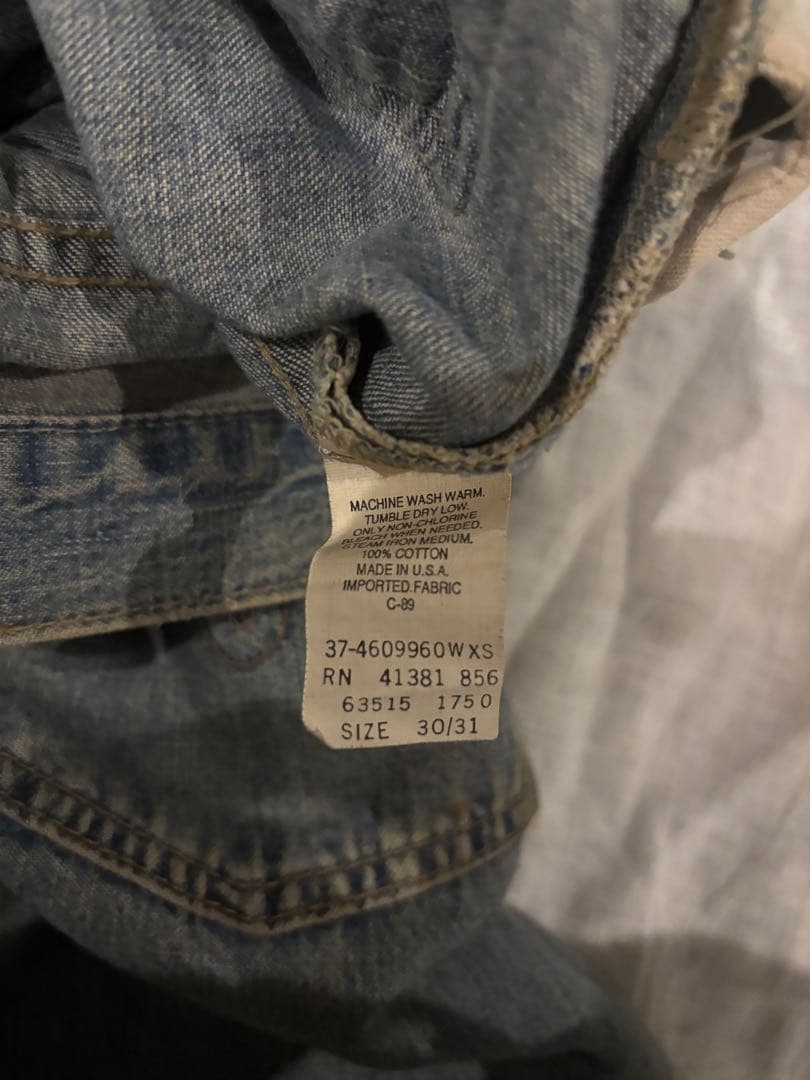 rrl RRL（ダブルアールエル） セルビッジデニム　USA製 ジーンズ　Gパン